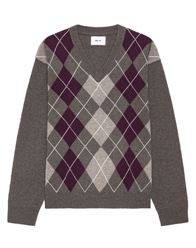 NN.07 - Otto V-Neck 60070 Sweater - Winetasting